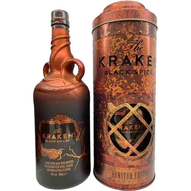 The Kraken limited edition spiced rum unknown deep hadalpelagic zone 2024