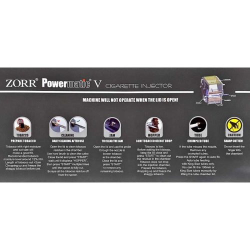 Zorr Powermatic 5 cigarette injector